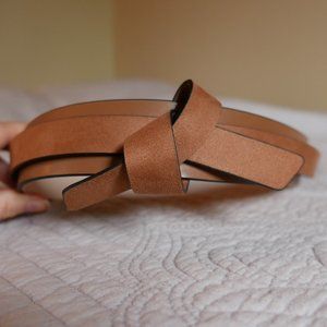 H&M Knot Detail Waist Belt, Light brown - L, NWOT